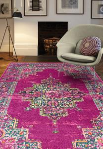 Easy Living  Vloerkleed Colt CL04 Medallion Fuchsia -