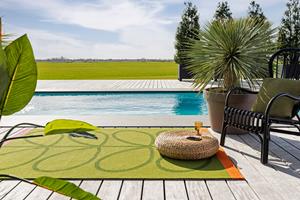Orla Kiely  Vloerkleed Giant Linear Stem Seagrass Outdoor -
