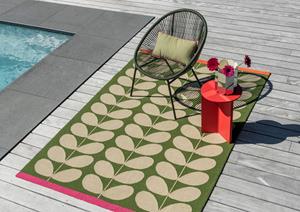 Orla Kiely  Vloerkleed Solid Stem Basil Outdoor -