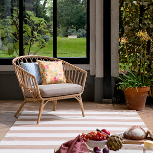 Laura Ashley  Lille Pale Ochre outdoor 480001 - 200x280 cm Vloerkleed