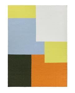 Finarte  Vloerkleed Kortelli Wool Rug Yellow - 170x240 cm