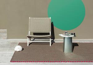 Brink en Campman  Vloerkleed Lace Tri-colore Thyme/Gr/Pi outdoor 496904 - 160x230 cm