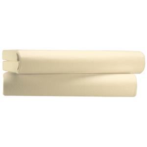 PULSIVA Hoeslaken Savannah interlock-jersey; 90-100x200 cm (BxL); naturel; 2 stuk / verpakking