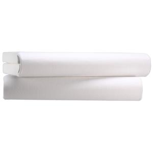 PULSIVA Hoeslaken Savannah interlock-jersey; 90-100x200 cm (BxL); wit; 2 stuk / verpakking