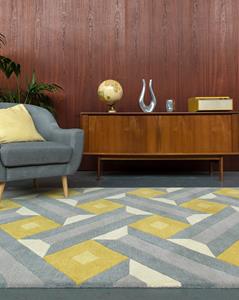 Easy Living  Vloerkleed Reef RF01 Motif Ochre Grey -