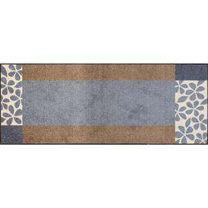 Wash+dry by Kleen-Tex Loper Florita Inloopmatten, antislip, geschikt voor binnen en buiten, wasbaar