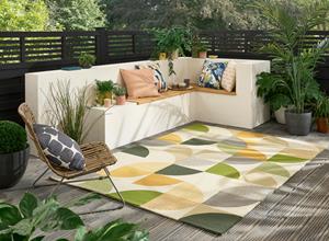 Scion  Ottil Citrus outdoor 424607 - 200x280 cm Vloerkleed