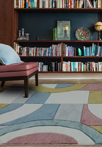 Easy Living  Vloerkleed Sketch SK08 Retro Multi -