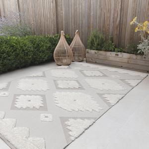 Easy Living  Vloerkleed Monty MN02 Natural/Cream Tribal -