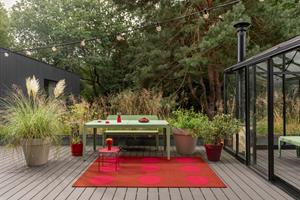 Brink en Campman  Vloerkleed Festival Dots Red -