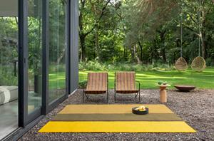 Brink en Campman  Vloerkleed Festival Stripe Yellow 496516 -