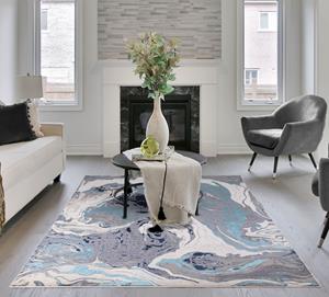 Easy Living  Vloerkleed Aurora Ocean Rug AU18 -