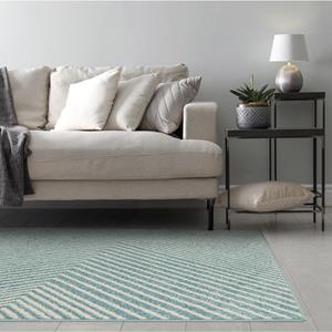 Easy Living  Vloerkleed Muse Blue Cross Rug MU19 -