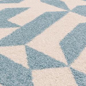 Easy Living  Vloerkleed Muse Blue Shapes Rug MU03 -