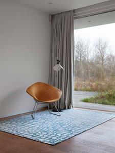 Louis de Poortere  Dedalo Mad Men 9203 Blue Marine - 140x200 cm Vloerkleed