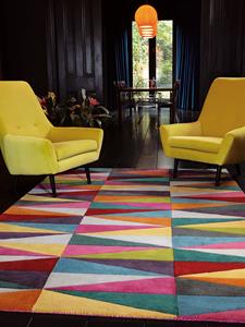 Easy Living  Vloerkleed Funk Triangles -