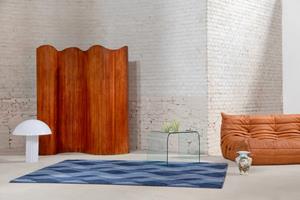 Brink en Campman  Vloerkleed Riff Water Blue 098208 - 160x230