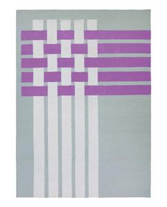 Finarte  Vloerkleed Bond Wool Rug Aqua - 140x200 cm