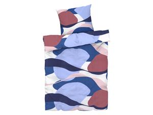 Livarno home Percal dekbedovertrek 140 x 200 cm (Geometrisch)