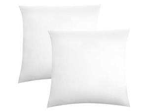 Biberna Fijne jersey kussenhoes (Wit, 40x40)