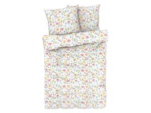Livarno home Satijnen dekbedovertrek 200 x 200 cm (Bloemen)