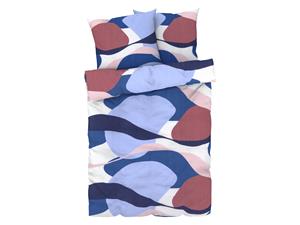 Livarno home Percal dekbedovertrek 200 x 200 cm (Geometrisch)