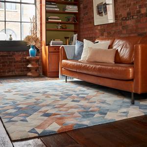 Easy Living  Vloerkleed Enigma Blue Multi Rug -