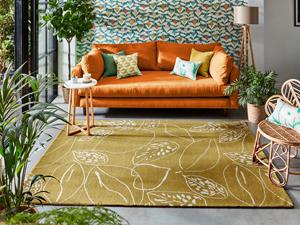 Scion  Orto Citrus 125406 - 160x230 cm Vloerkleed