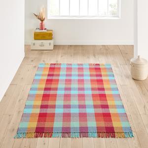 LA REDOUTE INTERIEURS Vloerkleed 28% recycled katoen, Torsos