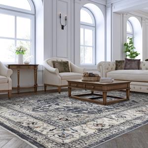 Easy Living  Vloerkleed Sovereign Charcoal Medallion -
