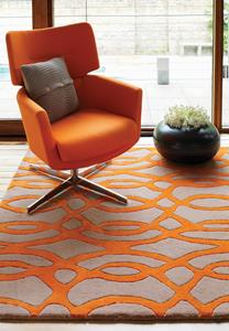 MOMO Rugs  Vloerkleed Matrix MAX37 Wire Orange -