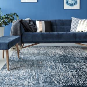 Easy Living  Vloerkleed Torino Petrol Blue Rug -
