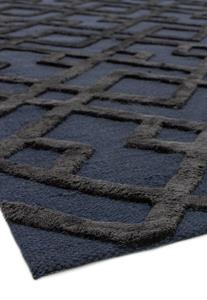 Easy Living  Vloerkleed Dixon Black Trellis -