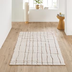 LA REDOUTE INTERIEURS Vloerkleed met reliëf, Giaco
