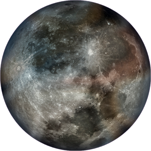 Moooi Carpets  Rond Vloerkleed Moon Basalt Soft Yarn -