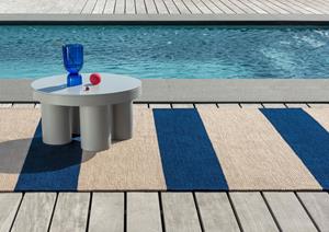 Brink en Campman  Vloerkleed Deck Electric Blue 496708 - 160x230 cm