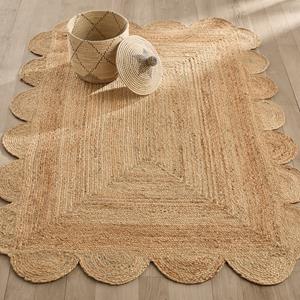 AM.PM Rechthoekig vloerkleed in jute, handgevlochten, Hempy