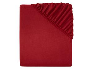 Livarno home Fleece hoeslaken 90-100 x 200 cm (Rood)