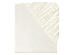 Livarno home Pluchen hoeslaken 90-100 x 200 cm (Crème)