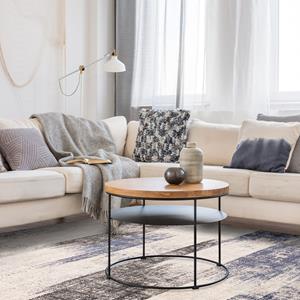 Easy Living  Vloerkleed Kuza Lines Blue Rug -