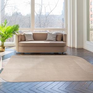 Easy Living  Vloerkleed Kuza Shape Gold/Cream -