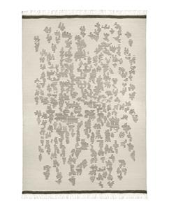 Finarte  Vloerkleed Saaristo Wool Rug White Grey - 140x200 cm