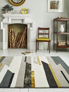 MOMO Rugs  Vloerkleed Matrix MAX62 Rhombus Mustard -