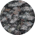 Vloerkledenwinkel  Rond Vloerkleed Moooi Vloerkleed Memento Moooi Medley Round Dusk Low Pile - 250 cm rond