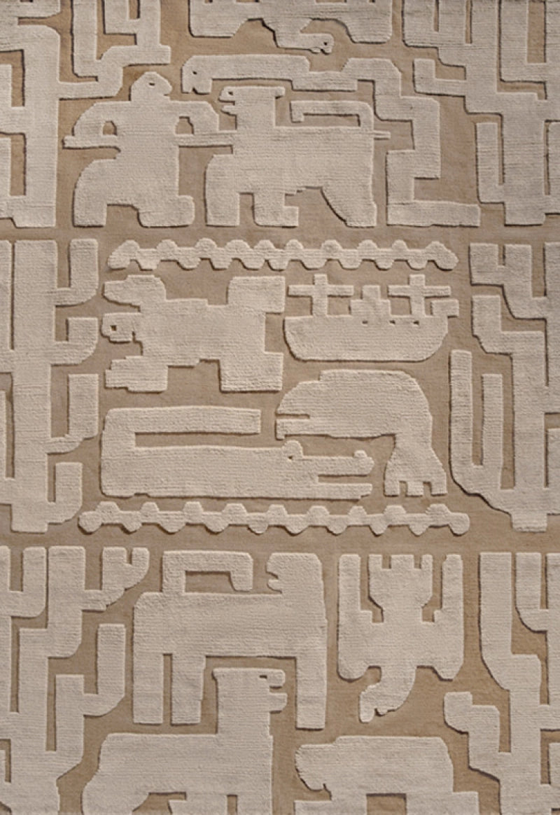 Layered  Vloerkleed Stig Lindberg Gunnel Rug Walnut Brown -