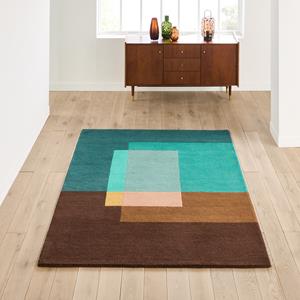 LA REDOUTE INTERIEURS Vloerkleed in wol, Edea