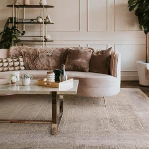 Easy Living  Vloerkleed Elodie Champagne/Gold -