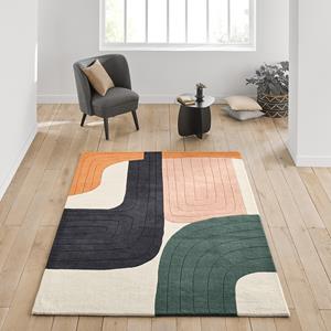 LA REDOUTE INTERIEURS Multicolor vloerkleed, wol, Milano