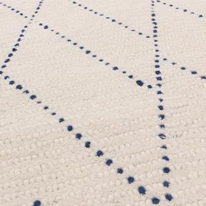 Easy Living  Vloerkleed Nepal Boho Cream/Blue Linear Rug -