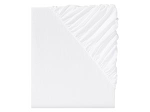 Livarno home Percal hoeslaken 180-200 x 200 cm (Wit)